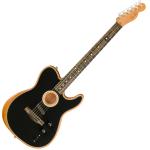 Fender フェンダー American Acoustasonic Telecaster Black USA アメリカン アコースタソニック テレキャスター  エレアコ 