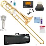 YAMAHA ヤマハ YBL-421G バストロンボーン ゴールドブラスベル 太管 シングルロータリー Bass Trombone BACH マウスピース セット G　北海道 沖縄 離島不可