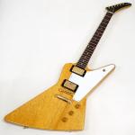 Gibson Custom Shop 1958 Korina Explorer Reissue White Pickguard / Natural #841098