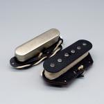 Lindy Fralin Telecaster Pickup Set / Raw Nickel Cover