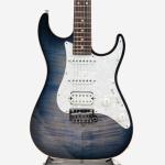 Suhr サー Standard Plus Faded Trans Whale Blue Burst / Pau Ferro