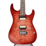 Suhr サー JE-Line Standard Plus Rear Route Faded Trans Wine Red Burst