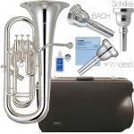 YAMAHA ヤマハ 5年保証サポート対象 YEP-621S ユーフォニアム 銀メッキ 4ピストン 太管 Euphonium 管楽器 Schilke BACHマウスピース セットM　北海道 沖縄 離島不可