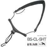 B.AIR ビーエアー バードストラップ BS-CL-SHT B♭クラリネット用 ショート ネックストラップ ブラック BIRD STRAP short Bb Clarinet 北海道 沖縄 離島不可