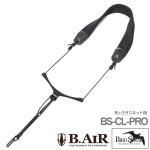 B.AIR ビーエアー バードストラップ BS-CL-PRO B♭クラリネット用 プロ ネックストラップ ブラック BIRD STRAP standard Bb Clarinet 北海道 沖縄 離島不可