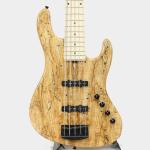 Kikuchi Guitars Custom 5st J Bass Spalted Maple Top Natural 国産 5弦ベース 菊地 嘉幸