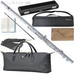 Pearl Flute パールフルート PF-525E フルート ブリランテ リッププレート ライザー 銀製 銀メッキ Eメカ Brillante PF525E flute セットM　北海道 沖縄 離島不可