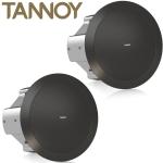 TANNOY タンノイ CVS401-BK (1ペア/ 2本) ブラック ◆ 4インチ 同軸2ウェイドライバー 天井埋込型 スピーカー 黒色