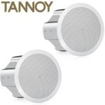 TANNOY タンノイ CVS601-WH (1ペア/ 2本) ホワイト ◆ 6.5インチ 同軸2ウェイドライバー 天井埋込型 スピーカー  白色