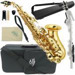 J Michael Jマイケル SPC-700 カーブド ソプラノサックス ラッカー soprano saxophone gold 管楽器 YVS-100 セット F　北海道 沖縄 離島 代引き 同梱不可