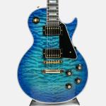 Gibson Custom Shop 1968 Les Paul Custom 5A Quilt Top / Trans Blue Gloss #408298