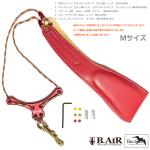 B.AIR ビーエアー バードストラップ カスタマイズ フレイム レッド サックス用 Mサイズ 3mm ネックストラップ BIRD STRAP standard saxophone　北海道 沖縄 離島不可