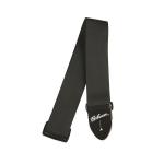 Gibson ギブソン ASGSB-10: Regular style 2" Safety Strap - Jet Black 