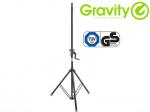 Gravity グラビティー GSP4722B (1本)  ◆ ハンドクランク付 スピーカースタンド  Wind Up Speaker Stand