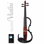 YAMAHA ヤマハ Silent violin SV150S BR ブラウン サイレントバイオリン カーボン弓 ケース 松脂 セット エフェクト エレキバイオリン 4/4サイズ 弦楽器