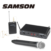 SAMSON サムソン ESWC288PROC-B ◆ ハンドヘルド イヤーセットマイク プロコンボ デュアルワイヤレスシステム for ボーカル スピーチ