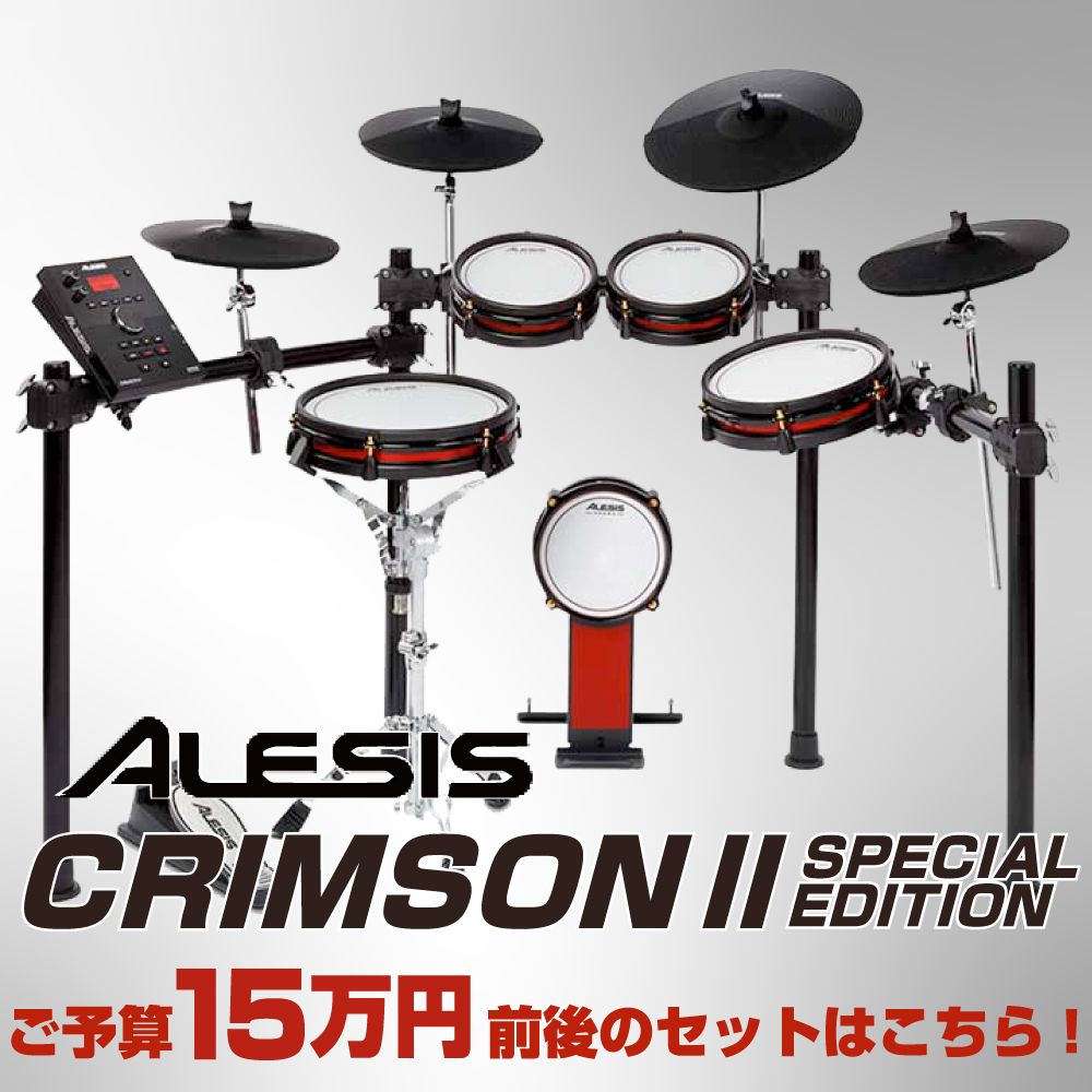 Alesis Crimson II Spesial Edition 10万円前後で買える電子ドラム